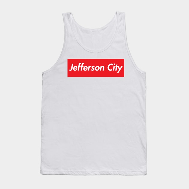 JEFFERSON CITY SUPER USA LOGO Tank Top by elsa-HD